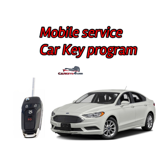 Mobile service for ford fusion car key replacements