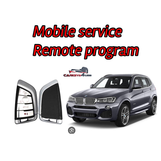 Mobile service for a bmw aftermarket car key replacement all keys lost or spare