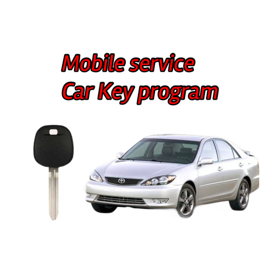 Mobile service for toyota/lexus carkey replacement,all keys lost or spare