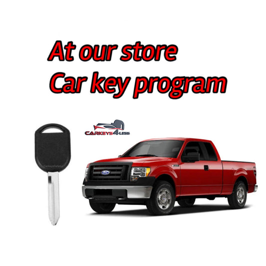 At our store car key replacement for ford