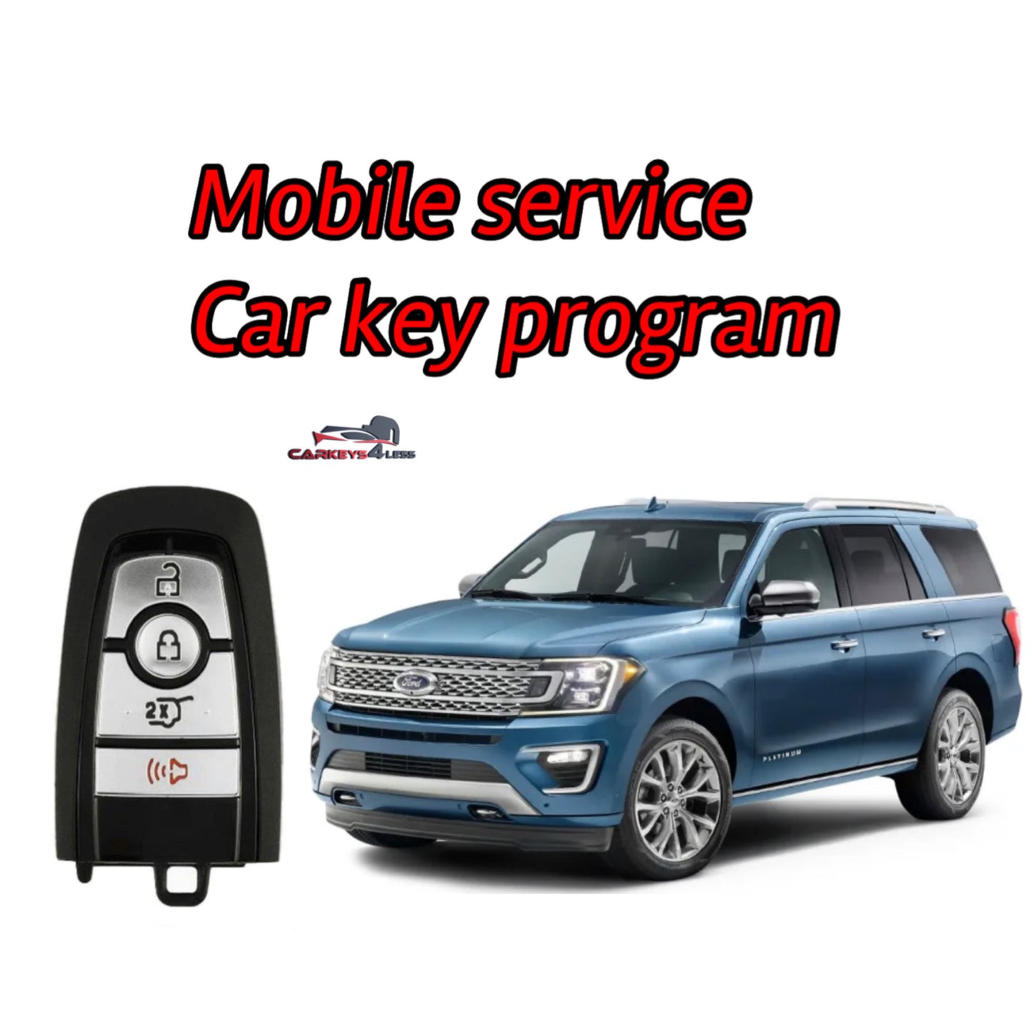 Mobile service for an aftermarket ford smart key replacement