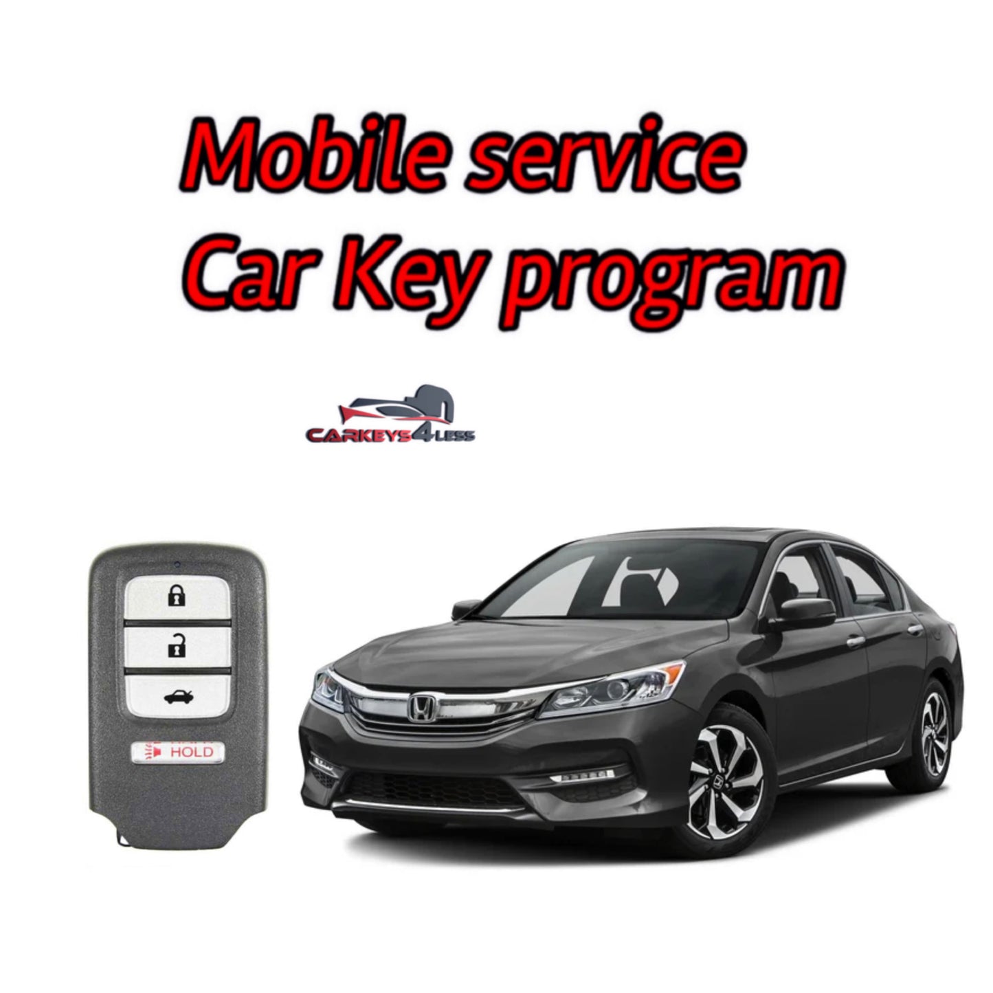 Mobile service for honda car key replacement