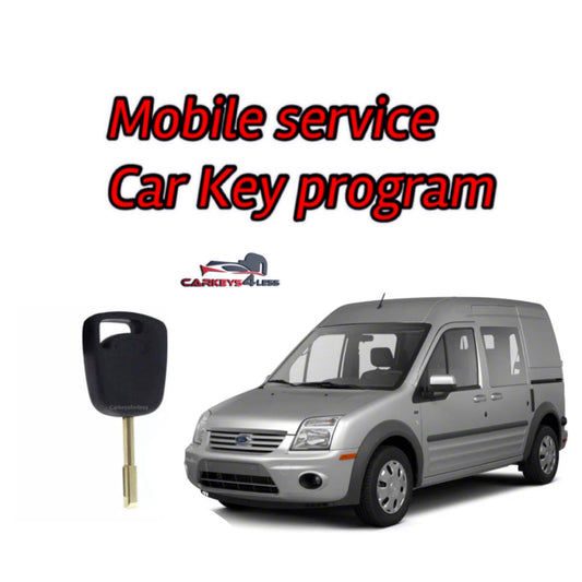 Mobile service car key replacement for ford