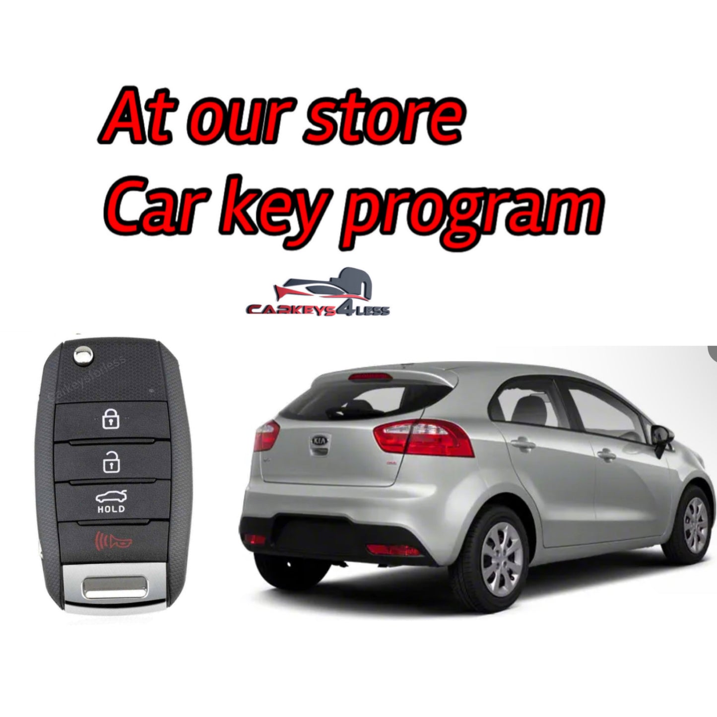 At our store aftermarket car key replacement for kia