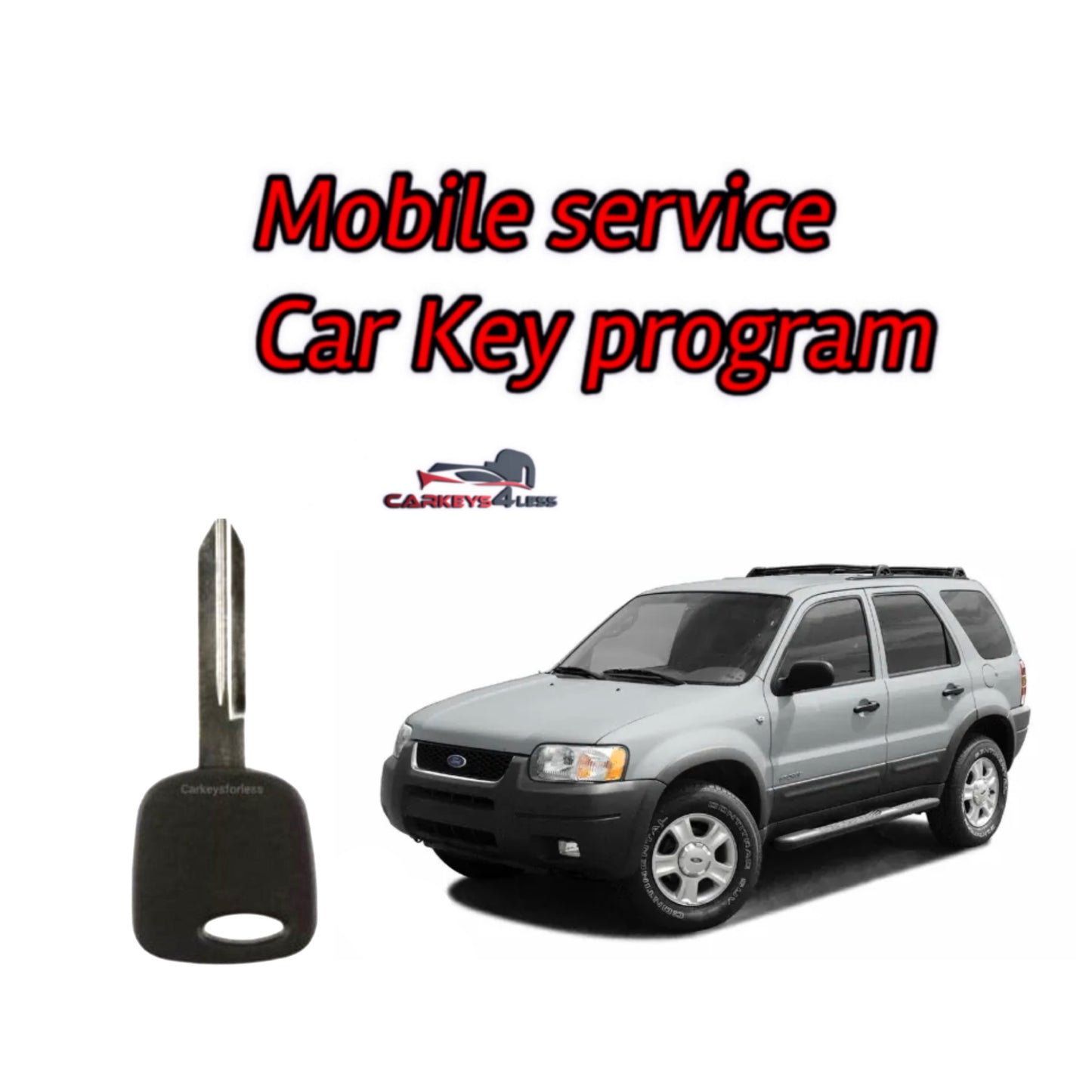 Mobile service car key replacement for ford