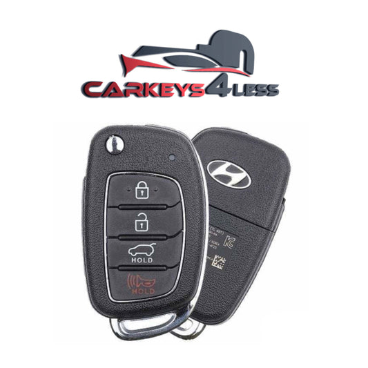 2015-2019 Hyundai Tucson / 4-knoppie afstandbeheer Flip Key / PN: 95430-D3010 / TQ8-RKE-4F25 (OEM Refurb)