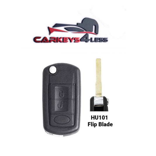 2006-2011 Land Rover / 3-knoppie Flip Key / NT8-15K6014CFFTXA / (Chip 46) (NAMARK)