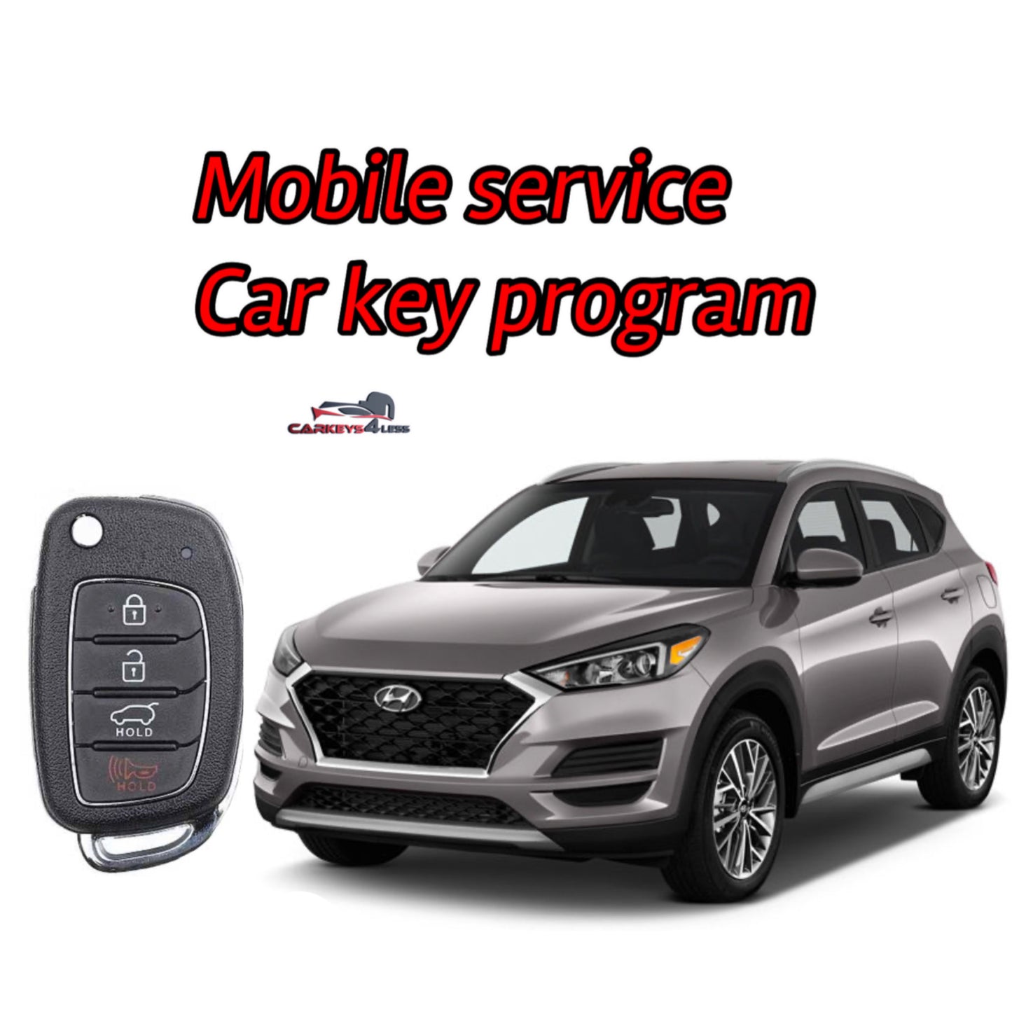 Mobile service car key replacement for Hyundai