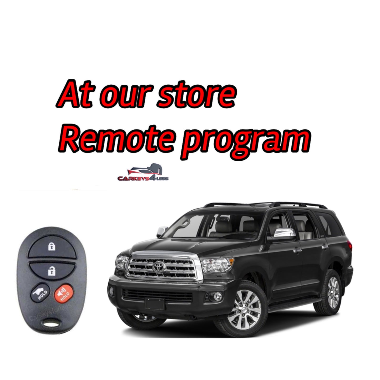 At our store aftermarket toyota remote replacement