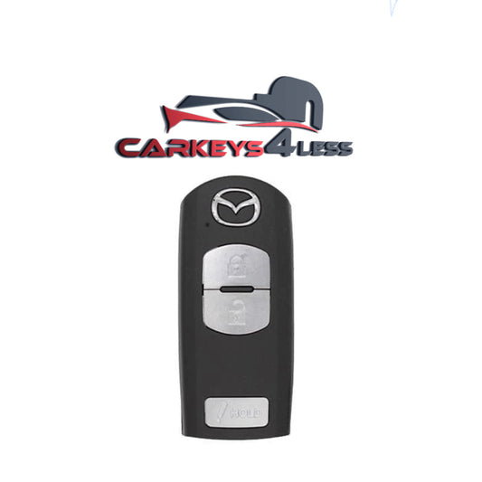 2012-2017 Mazda 3 CX3 CX5 / 3-Button Smart Key / PN: KDY3-67-5DY / WAZSKE13D01 (OEM Refurb)