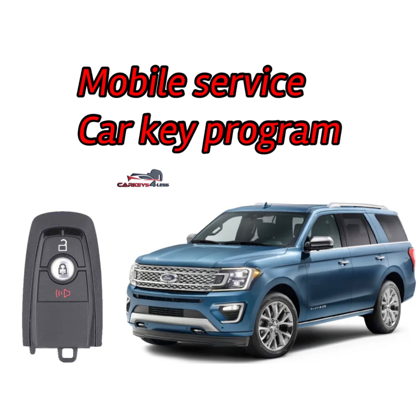 Mobile service for an aftermarket ford smart key replacement