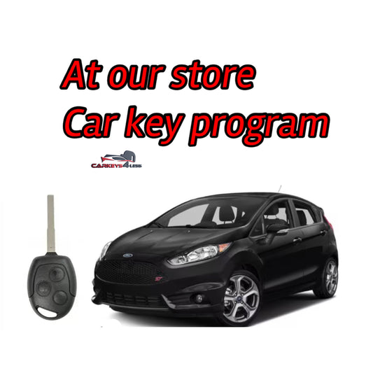 At our store car key replacement for ford