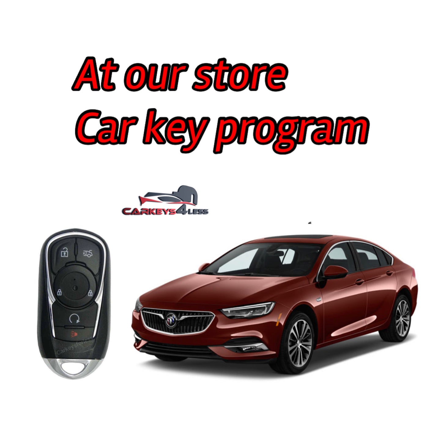 At or store aftermarket buick car key replacement