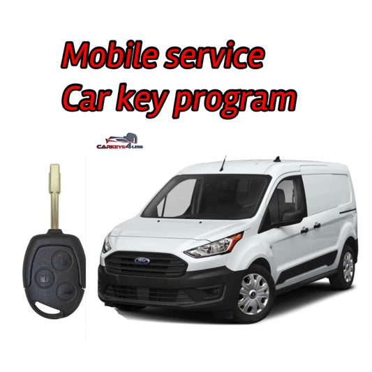 Mobile service ford car key replacement