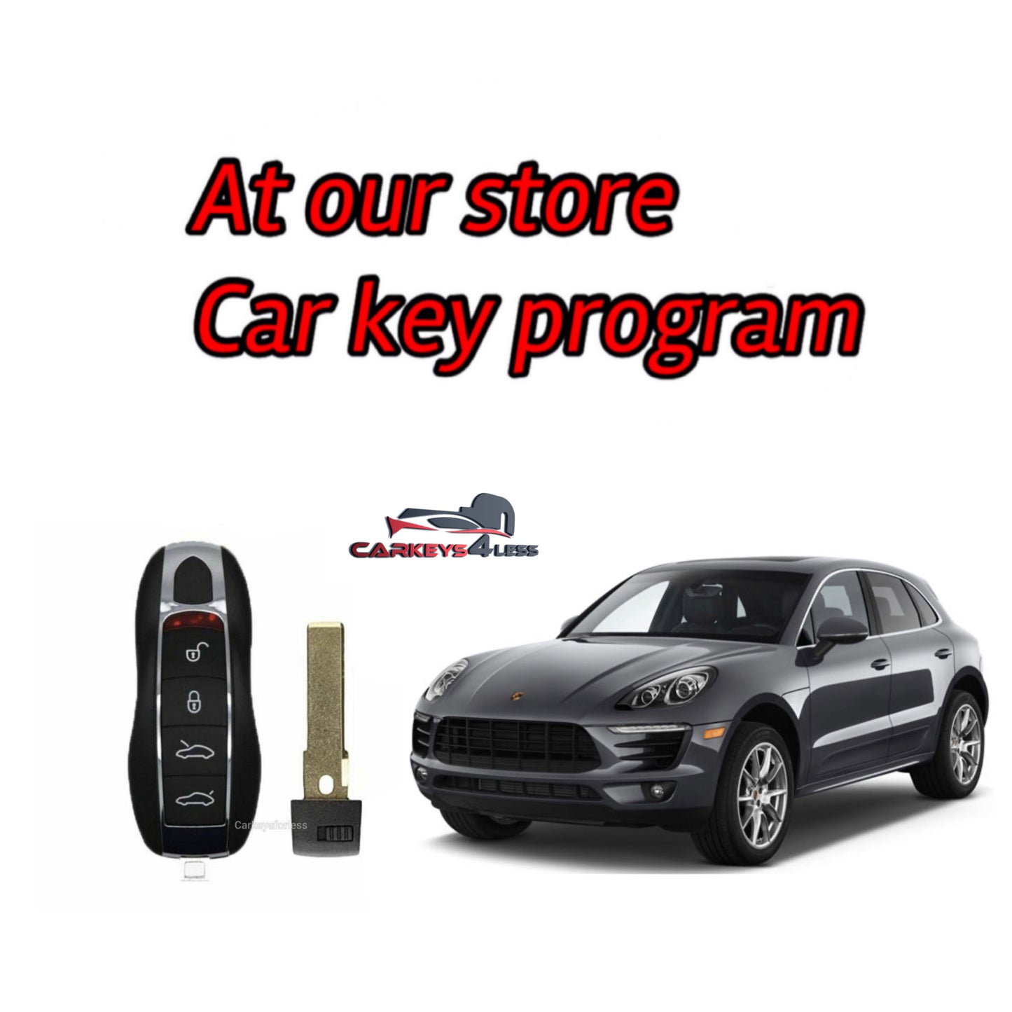 At our store porsche car key replacement