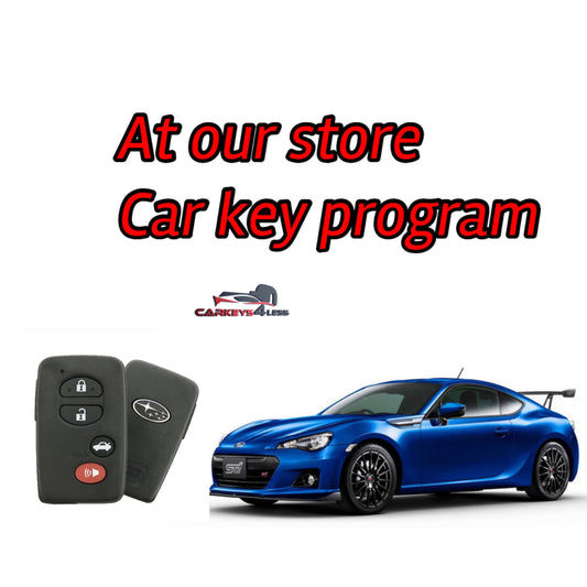 At our store oem refurbished car key replacement