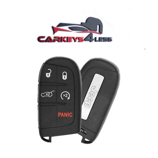 2017-2020 Jeep Compass / 5-Button Smart Key / PN: 68250344 / M3N-40821302 (OEM Refurb)