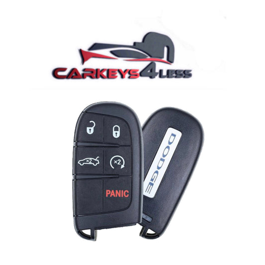 2019-2021 Dodge Challenger / Charger / 5-Button Smart Key / PN: 68394195 AA / M3M40821302 (OEM Refurb)