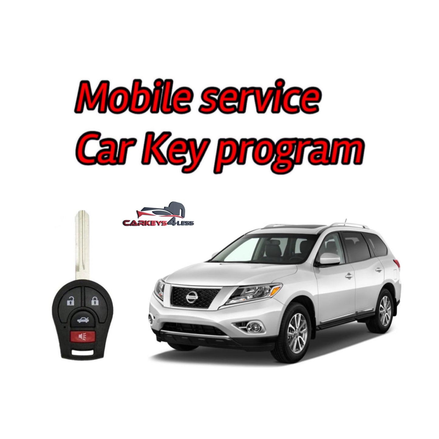 Mobile service for nissan car key replacement