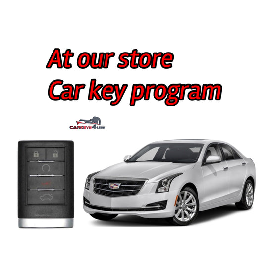 At our store fob replacement for Cadillac