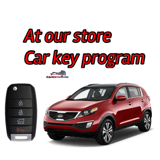 At our store kia car key replacement