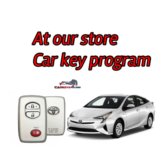 At our store oem refurbished car key replacement