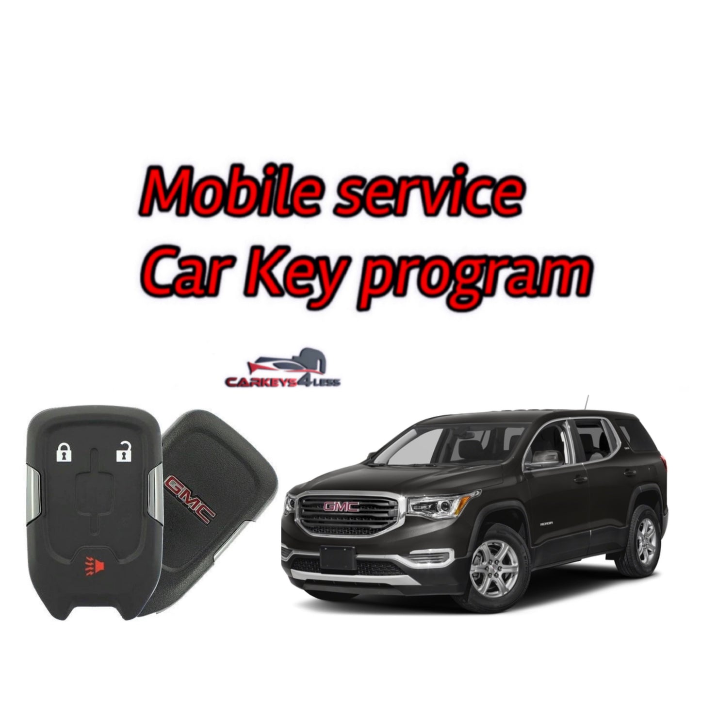 Mobile service for oem refurbished gmc car key replacement