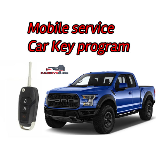 Mobile service for an aftermarket for car key replacement all keys lost or spare