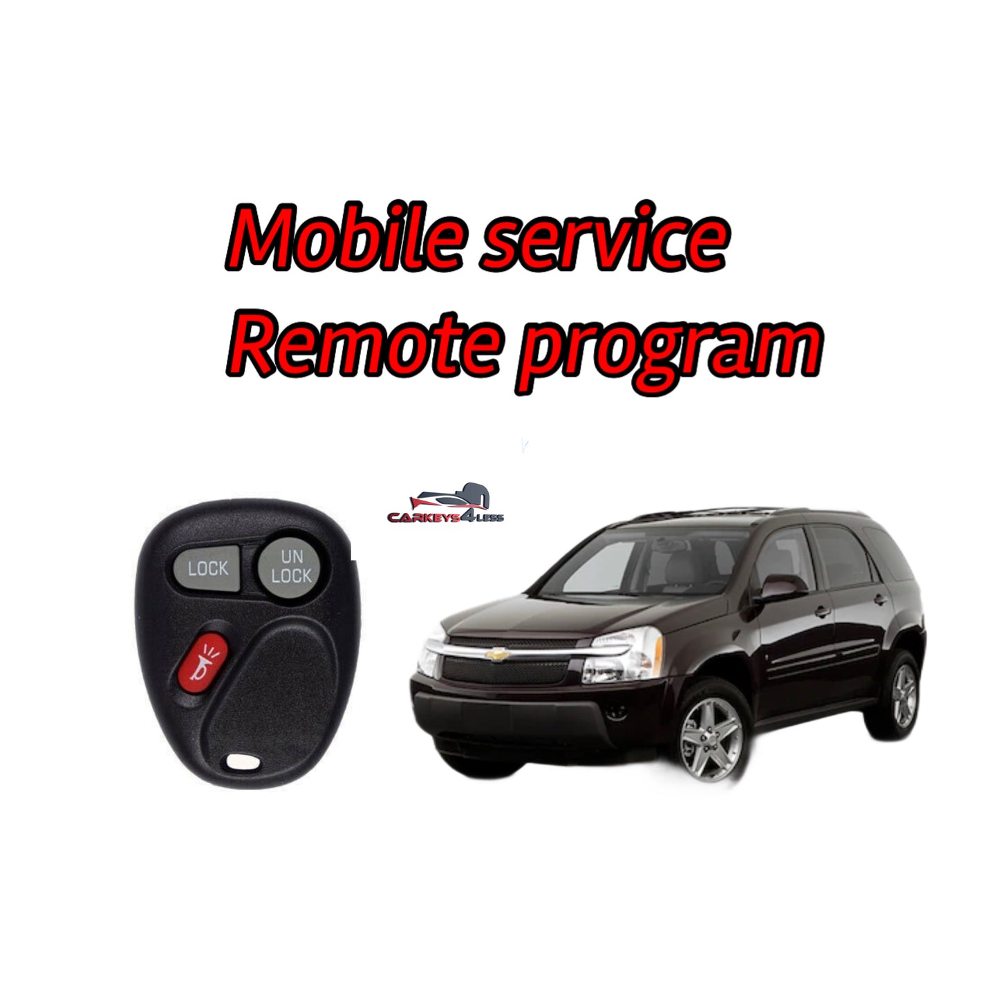 Mobile service for a gm aftermarket remote replacement and program