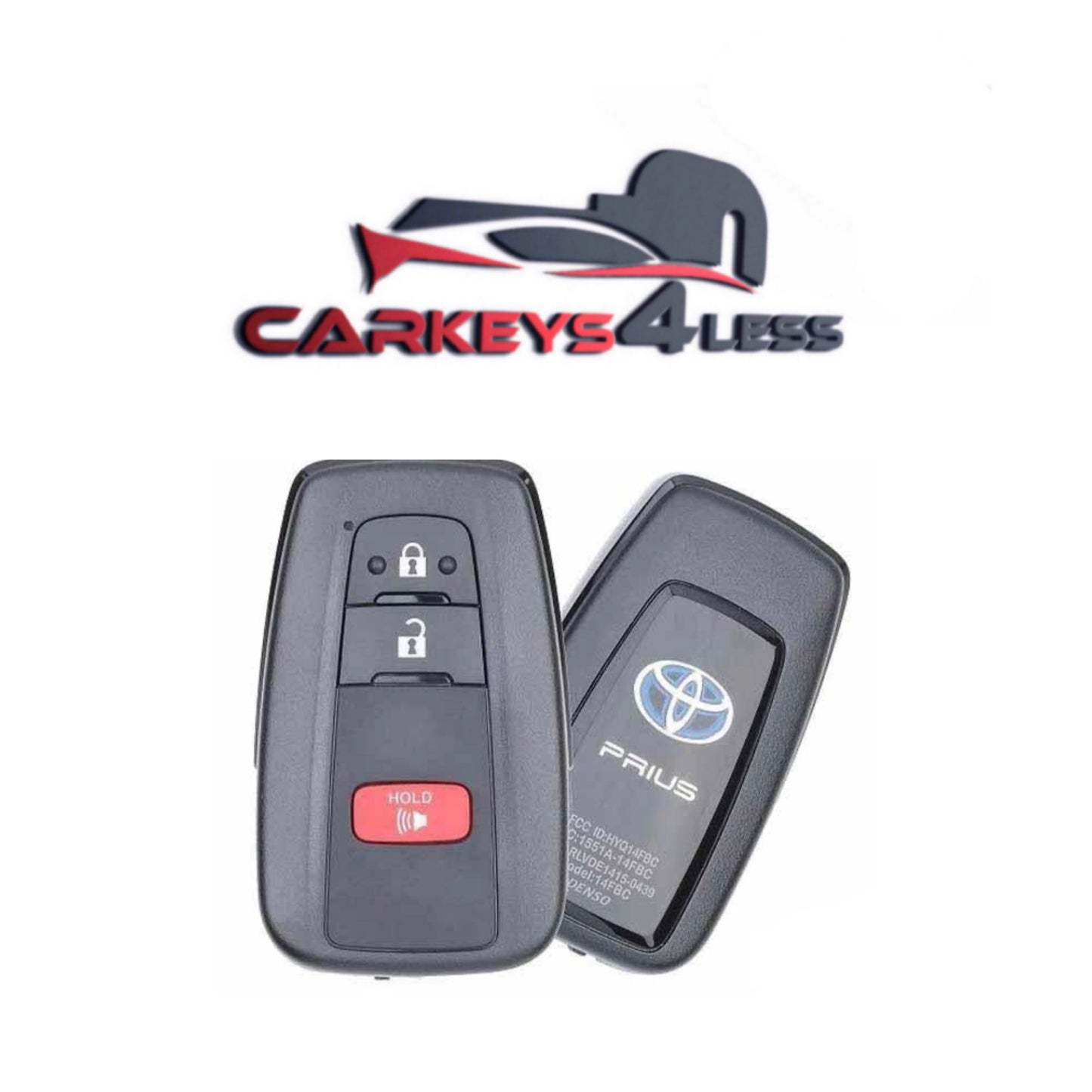 2016-2021 Toyota Prius / 3-Button Smart Safoa / PN: 89904-47530 / HYQ14FBC-0351 (OEM) Ɔde ne nsa kyerɛɛ ne so, na ɔde ne nsa kyerɛɛ ne so bio.