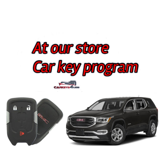 At our store oem refurbished car key replacement for gmc