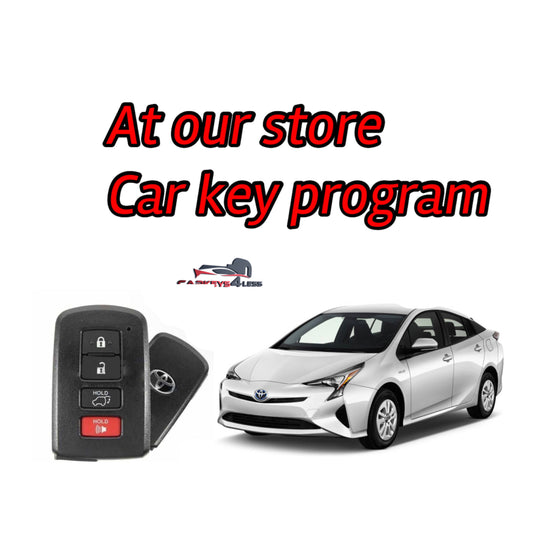 At our store oem refurbished car key replacement