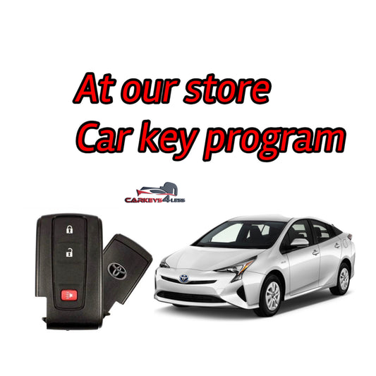 At our store oem refurbished car key replacement