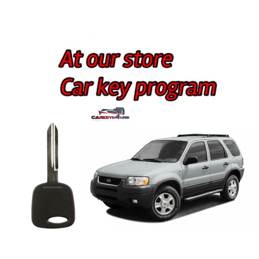 At our store car key replacement for ford