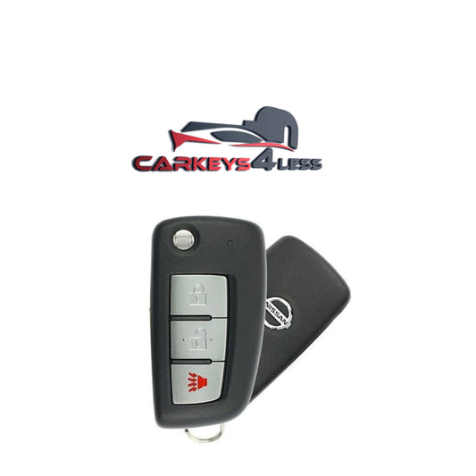 2014-2020 Nissan Rogue / 3-Button Flip Key / PN: H0561-4BA1A / CWTWB1G767 (OEM Refurb)