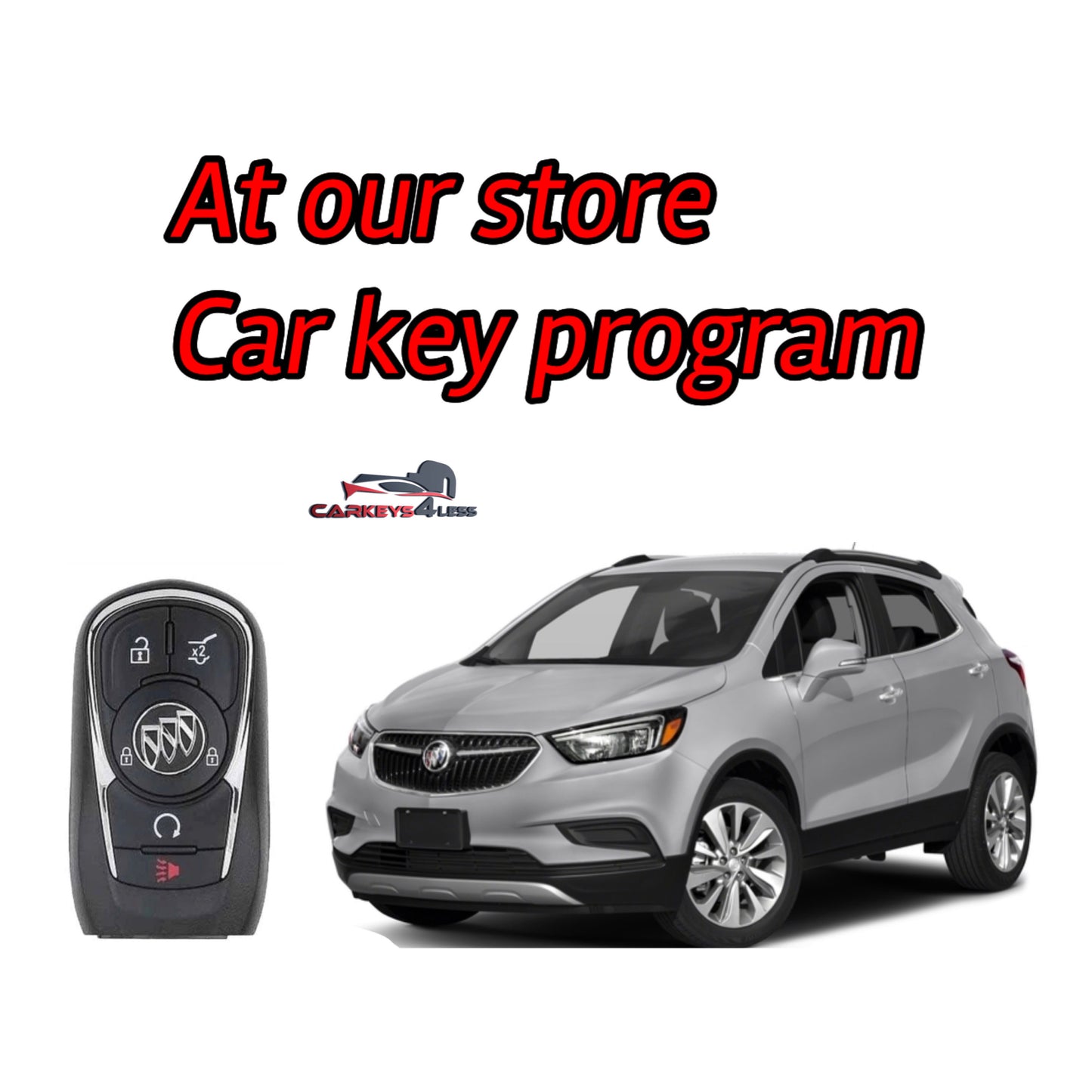 At our store car key replacement for buick