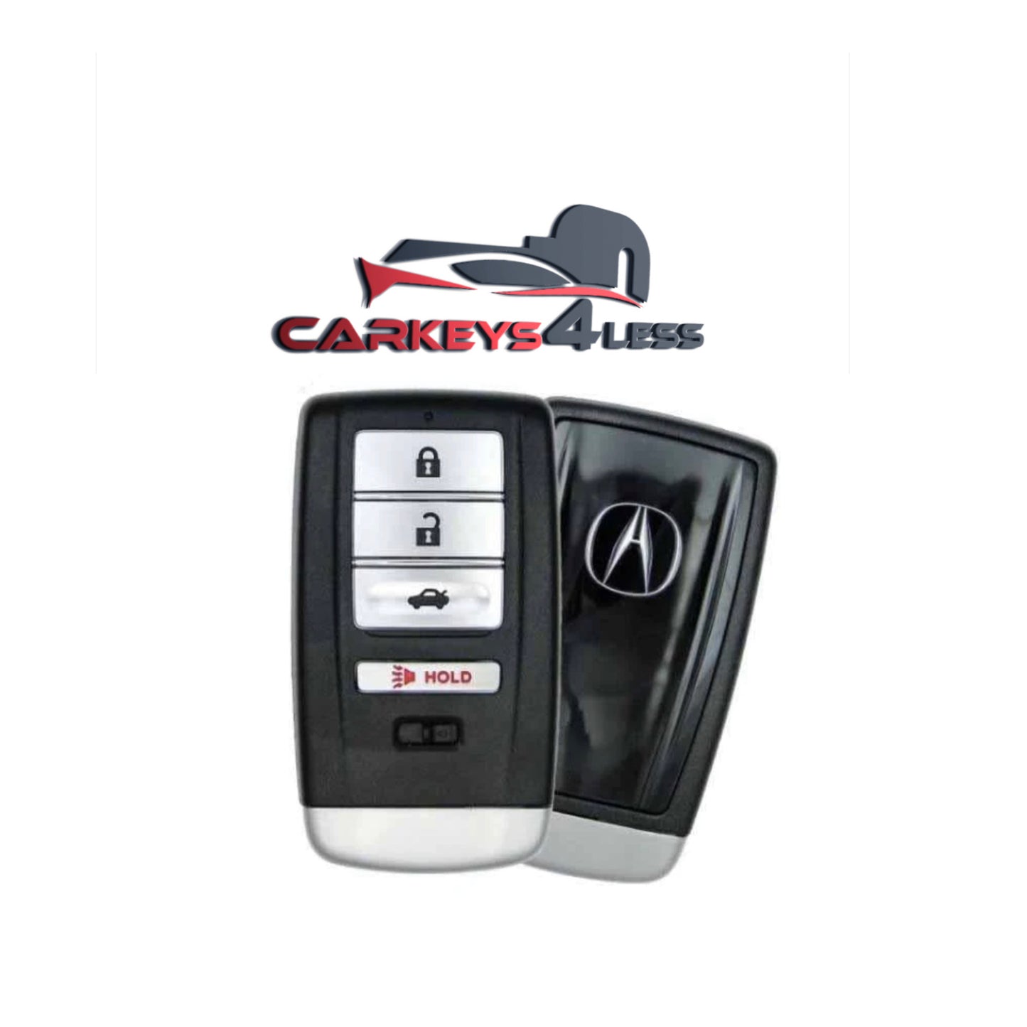 2015-2020 Acura ILX RLX TLX / 4-knoppie slimsleutel / PN: 72147-TZ3-A11 / KR5V1X (OEM Refurb)