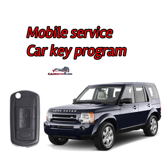 Mobile service for all key lost for land rover