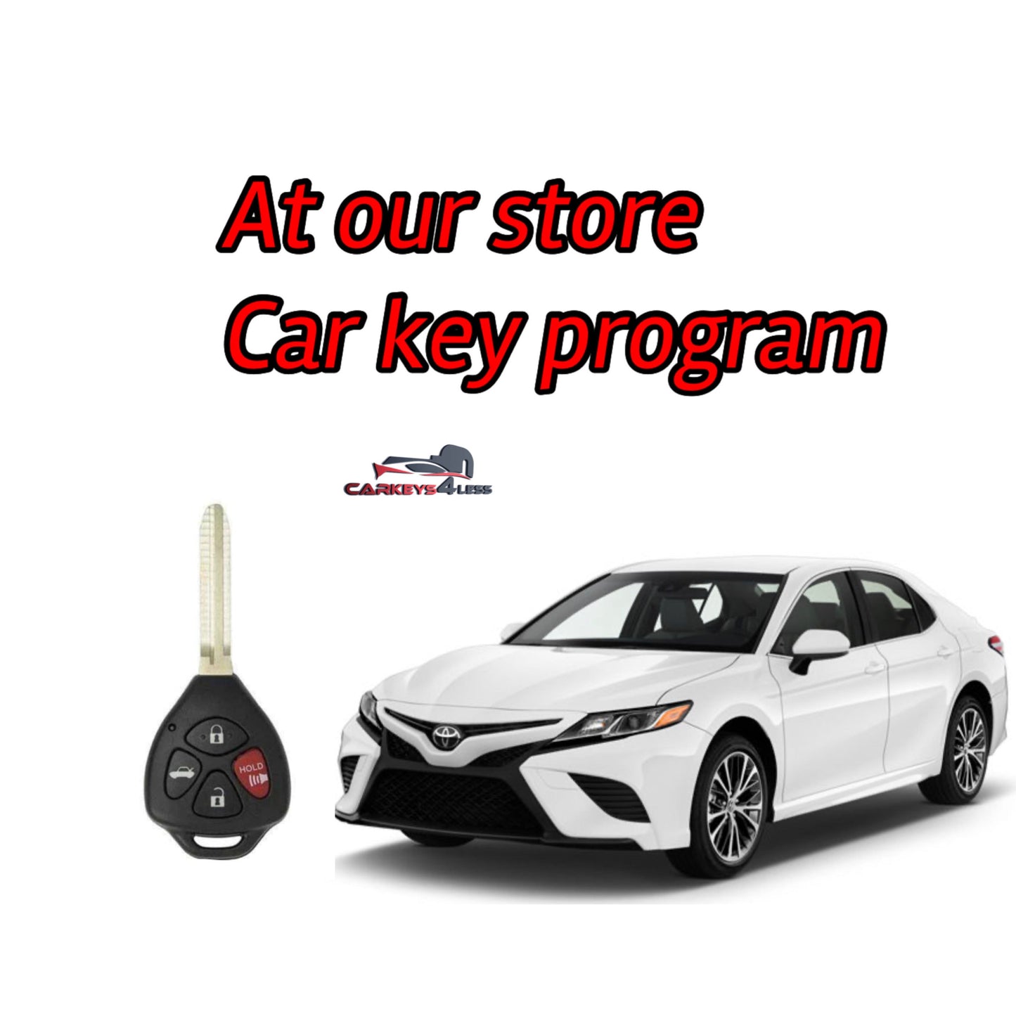 By ons winkel Toyota motor sleutel vervanging