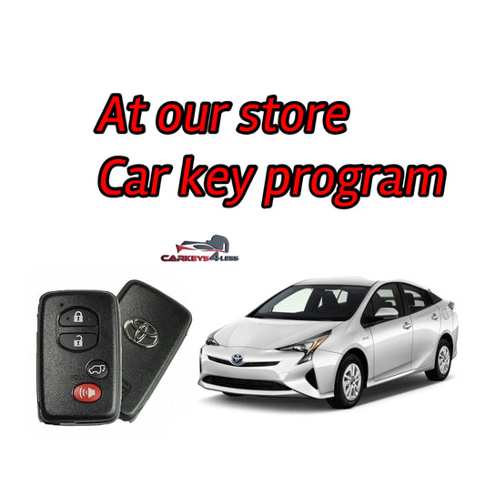 At our store oem refurbished car key replacement