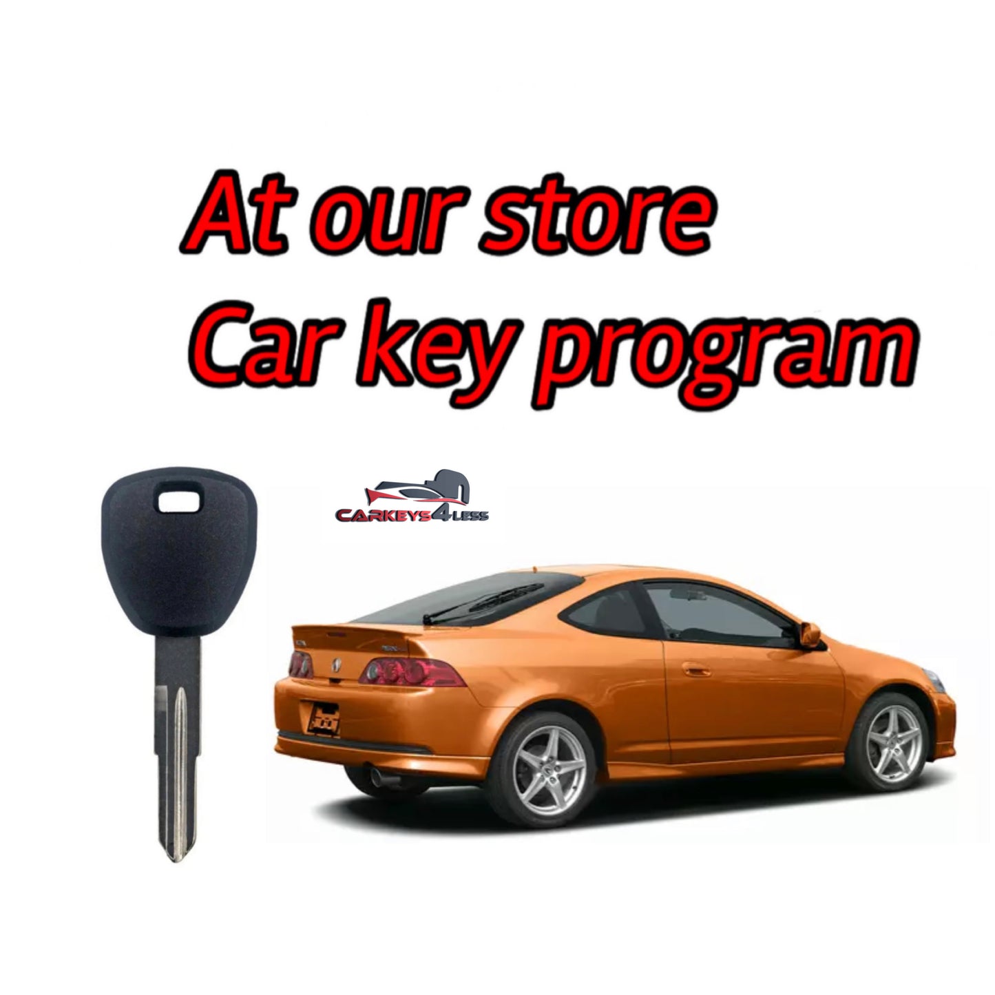 At our store spare key programming for honda/acura