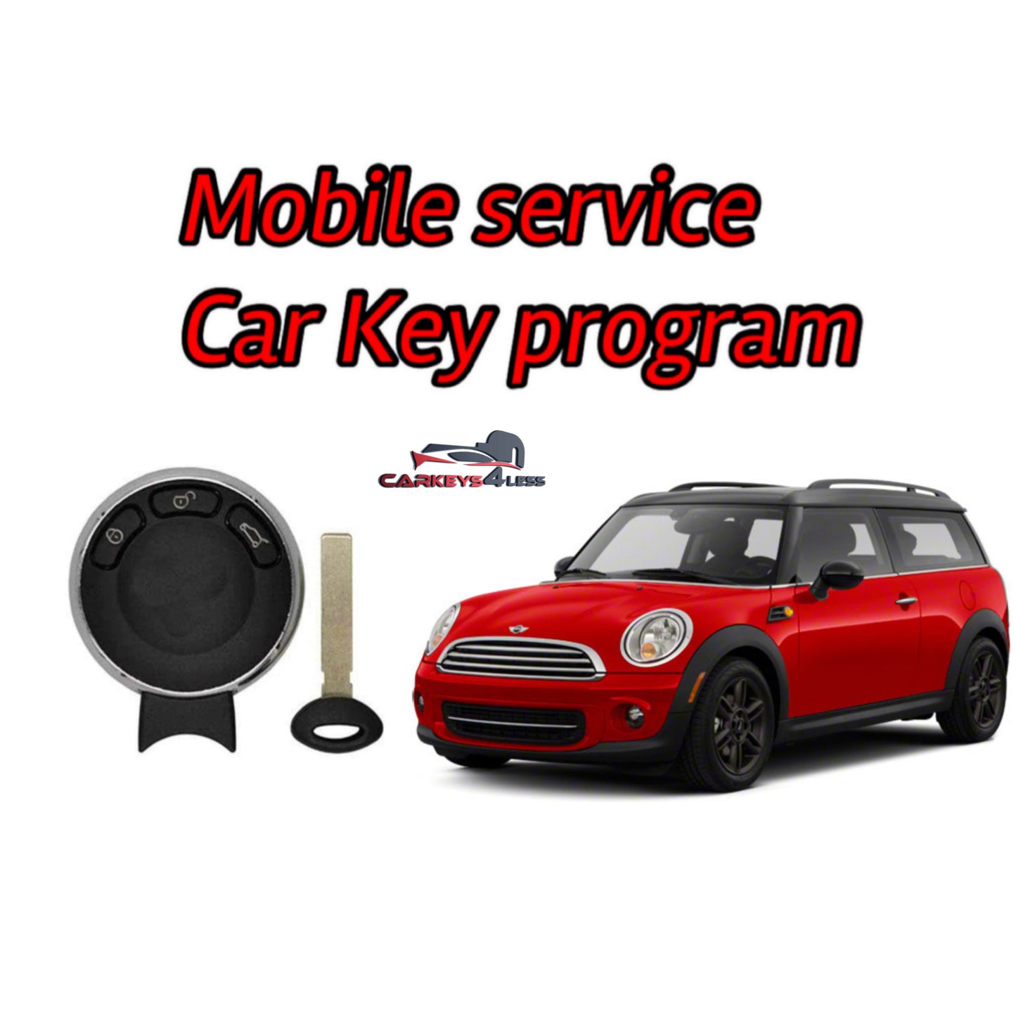 Mobile service for mini cooper car key replacement