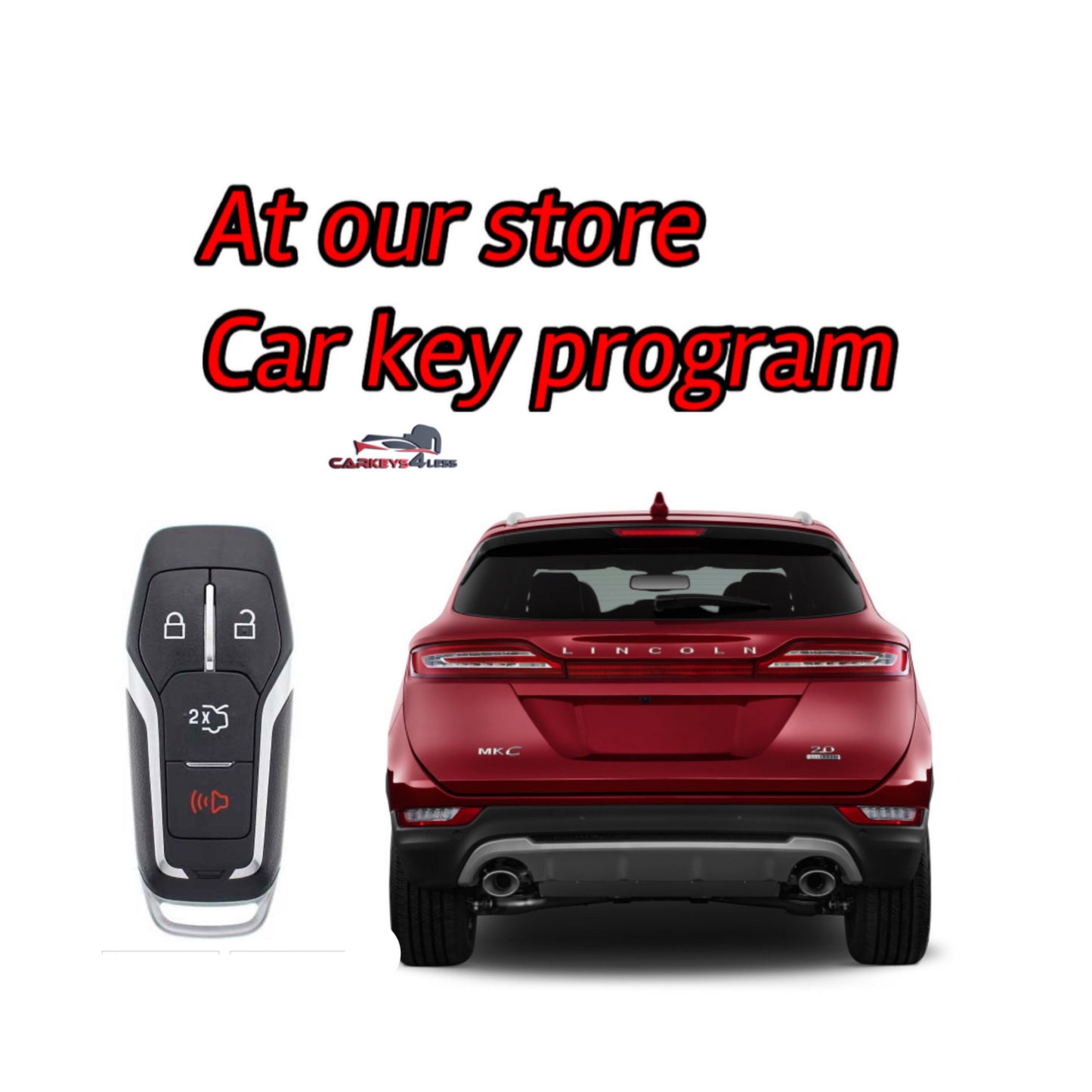 At our store smart key replacement for Lincoln