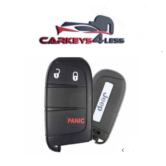 2015-2020 Jeep Renegade / 3-Button Smart Key / PN: 6MP33DX9AA / M3N-40821302 (OEM Refurb)