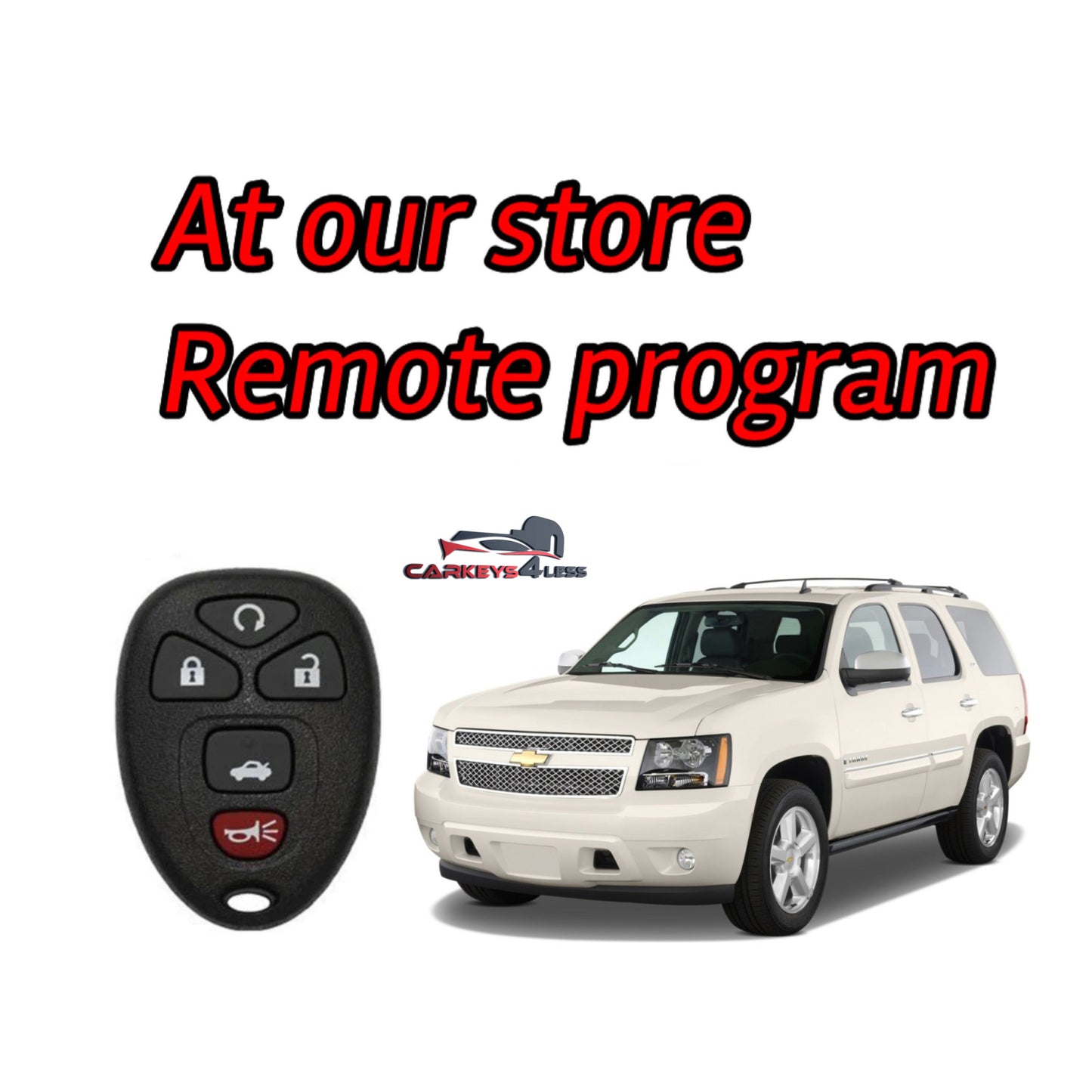 At our store gm remote replacement and program