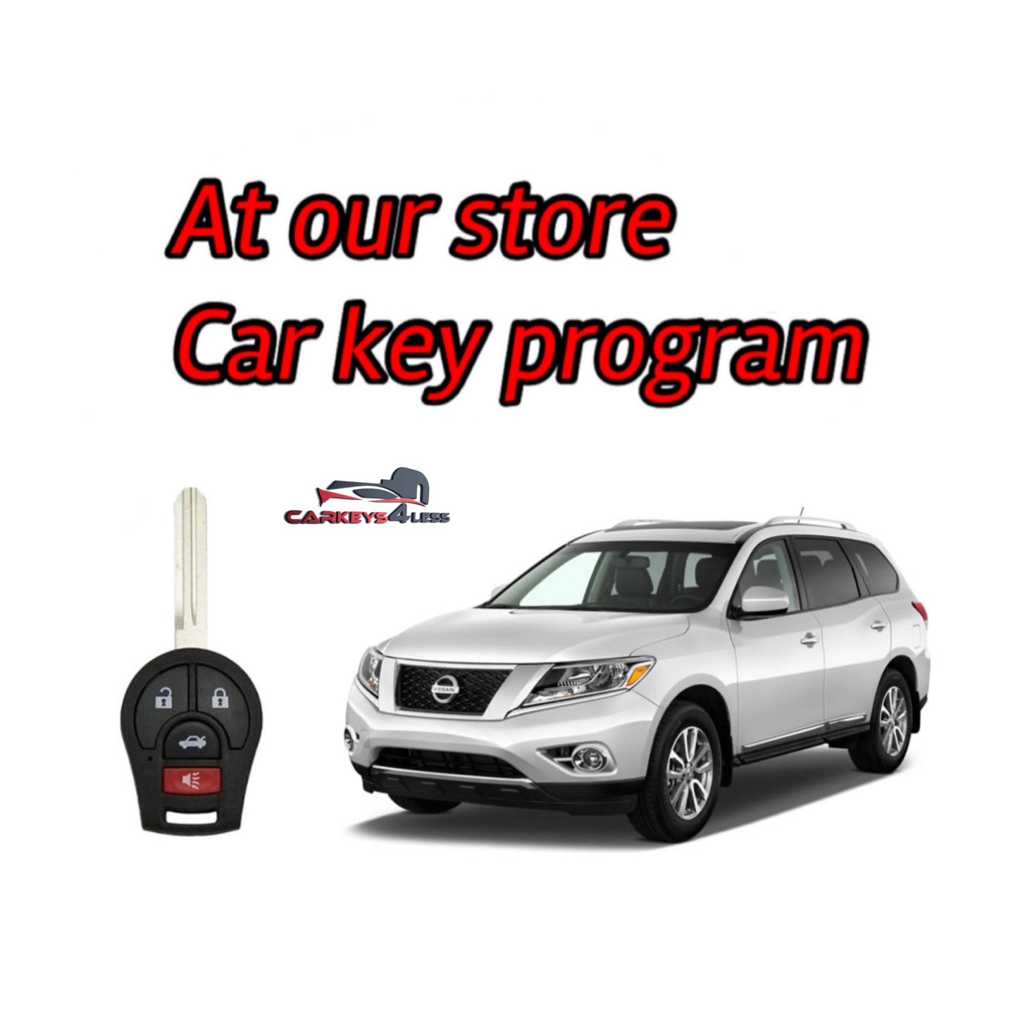 At our store nissan car key replacement