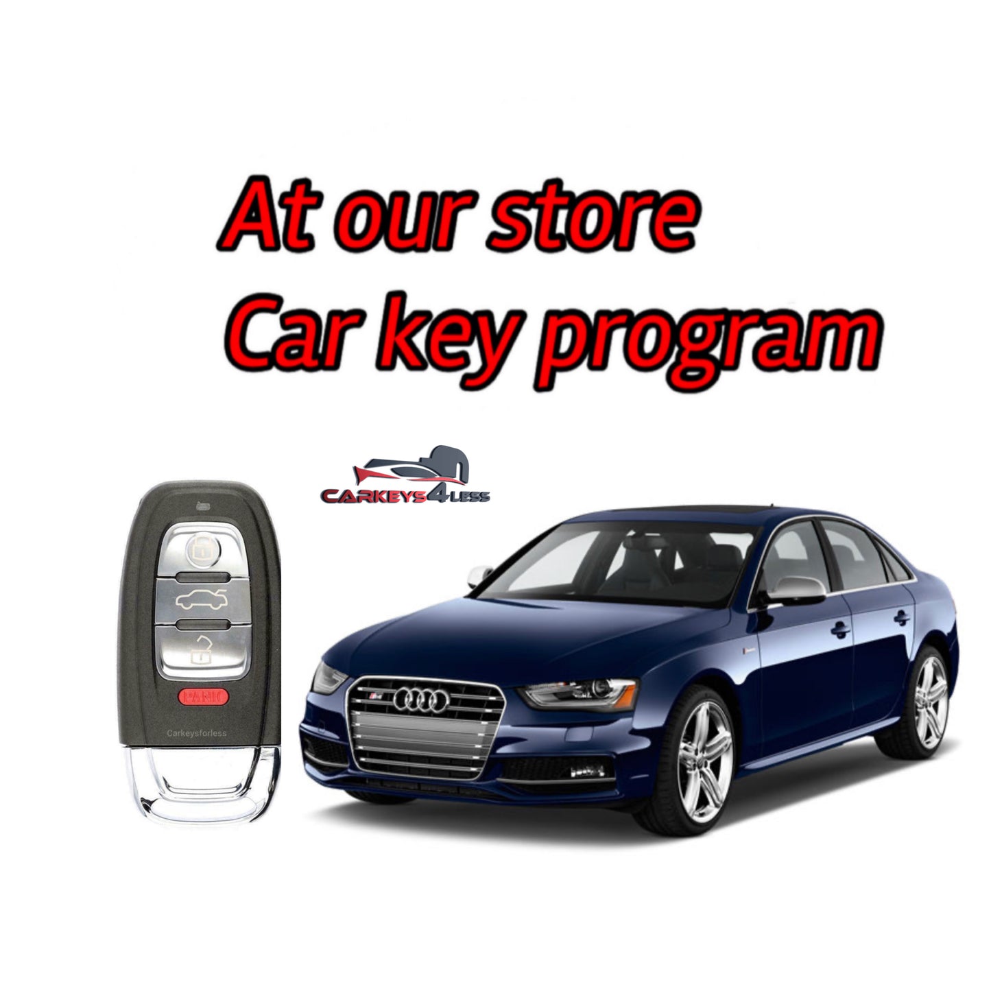 At our store audi car key replacement