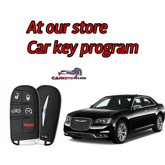 At our store oem refurbished car key replacement for chrysler