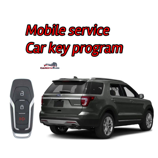 Mobile service for an aftermarket Lincoln smart key replacement