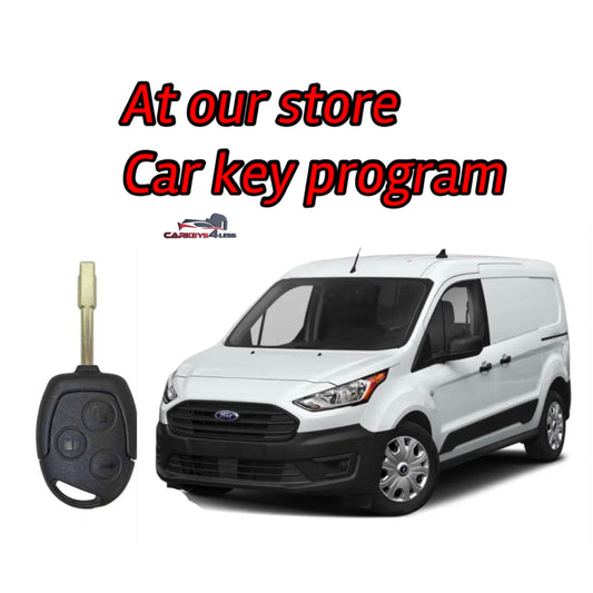 At our store ford car key replacement